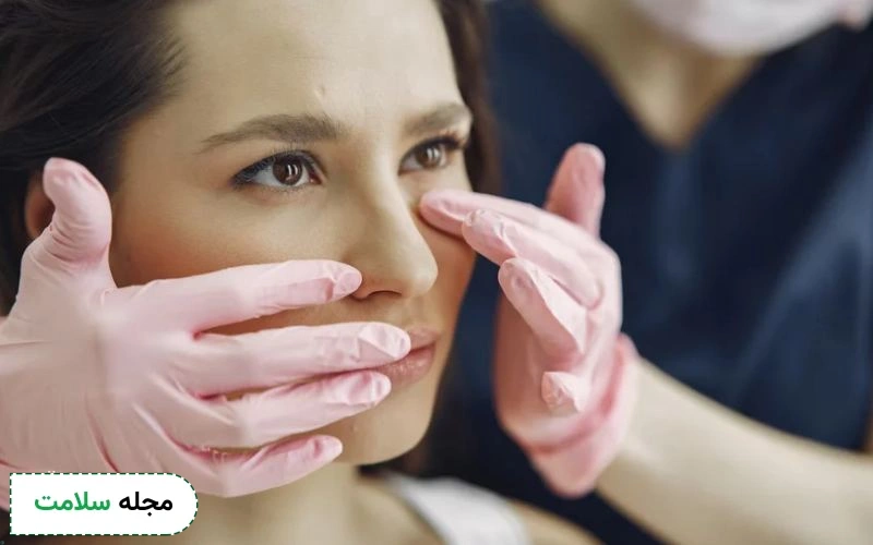 محل ماساژ بینی بعد از عمل کجاست؟