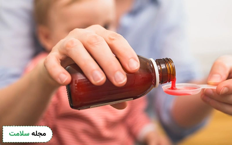 شربت آنتی‌بیوتیک برای عفونت ریه کودکان چیست؟