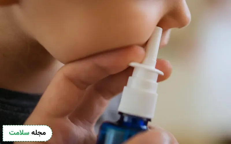 انواع اسپری بینی برای لوزه سوم وجود دارد.