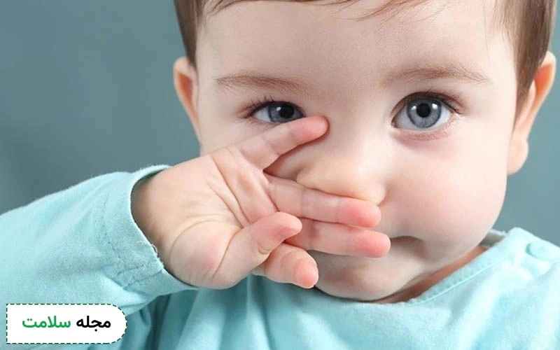 قطره برای گرفتگی بینی کودکان موثر است.