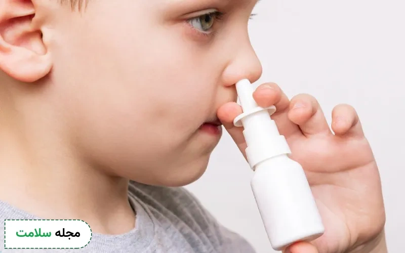 بررسی اثربخشی انواع اسپری بینی برای لوزه سوم