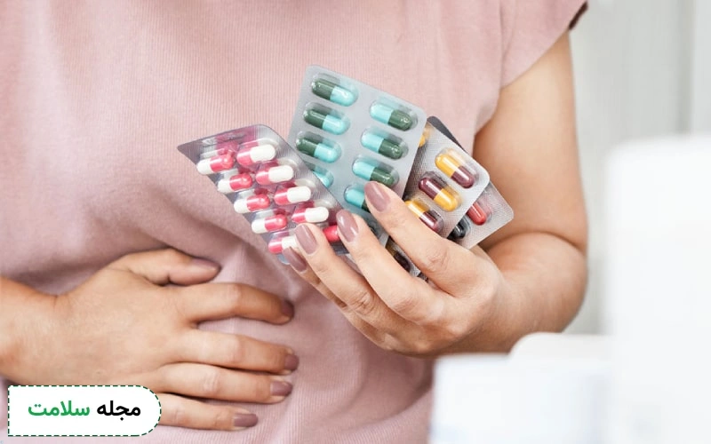 قرص مترونیدازول برای عفونت معده و عفونت هلیکوباکترپیلوری