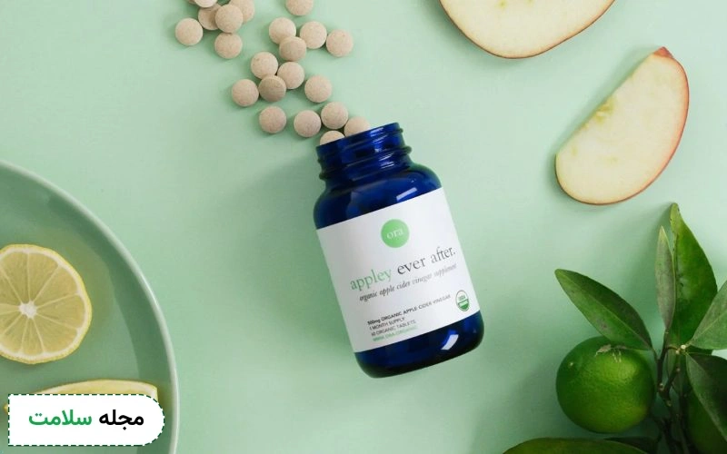 کپسول سرکه سیب برای لاغری چگونه مصرف می شود؟