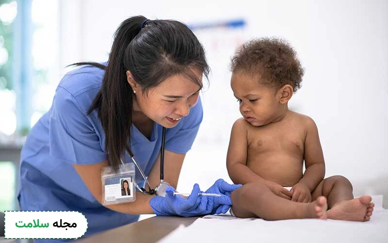 نکات مهم درباره واکسن یک سالگی نوزاد