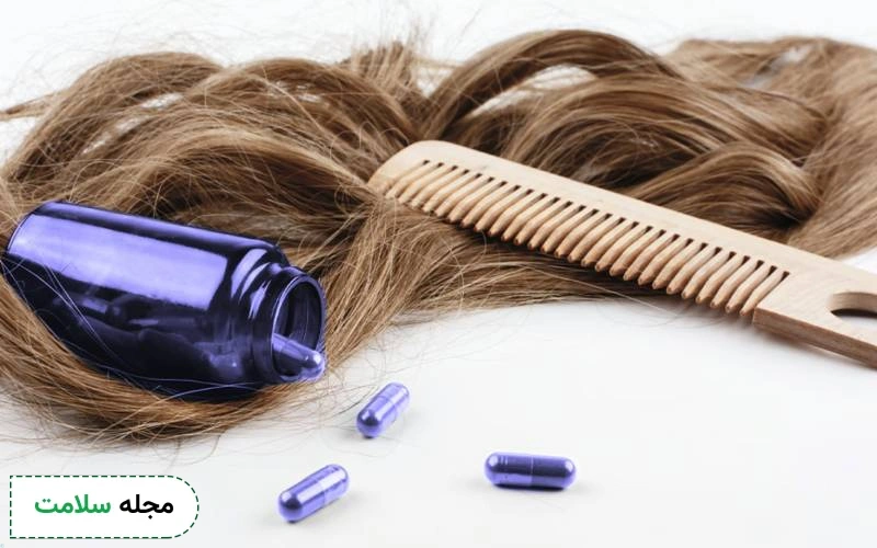 قرص بیوتین برای مو مفید است.