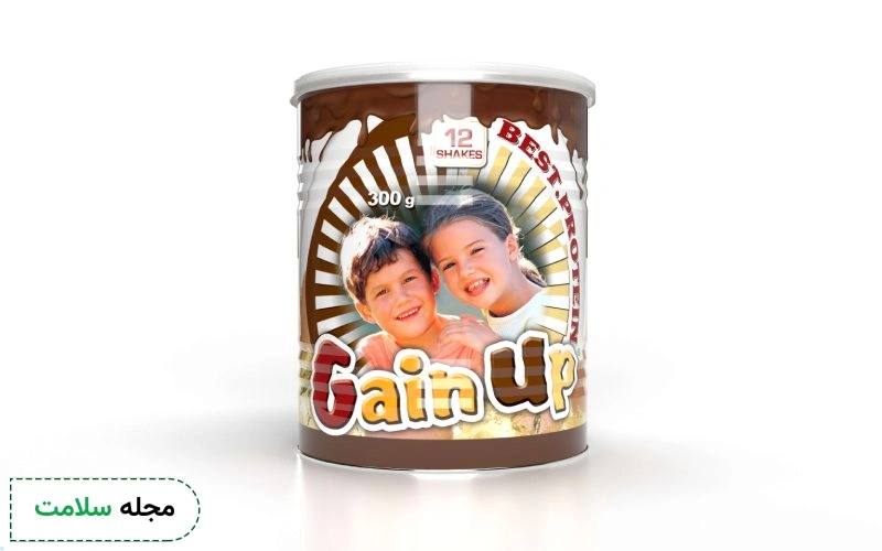 مصرف گین آپ به افزایش وزن کمک می کند.