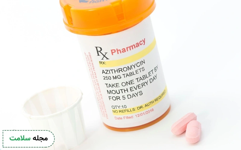 آیا قرص آزیترومایسین برای گلو درد هم استفاده می شود؟