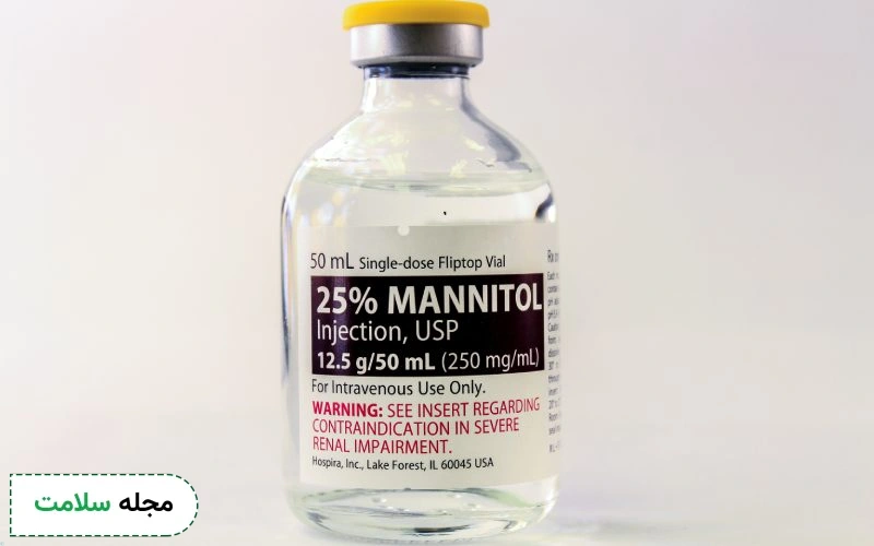 تزریق مانیتول چگونه است؟