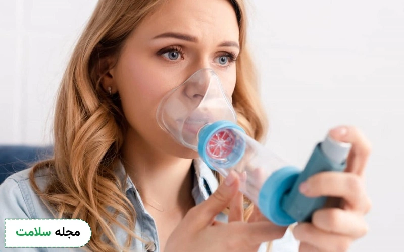 نحوه مصرف اسپری سالبوتامول را حتما از پزشک بپرسید.