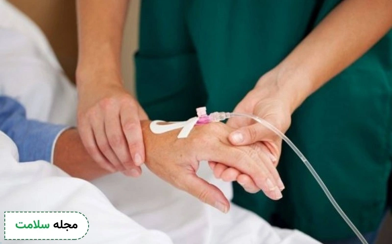 بیماران قلبی و کلیوی باید با احتیاط از سرم رینگر استفاده کنند.