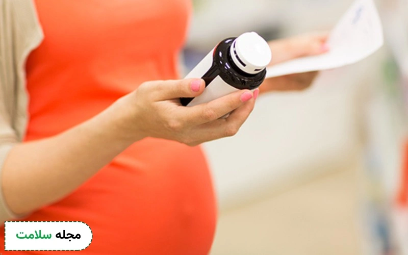 عوارض ژلوفن در بارداری و شیردهی