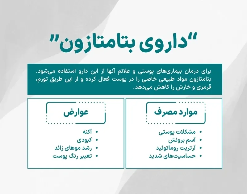 اینفوگرافی داروی بتامتازون