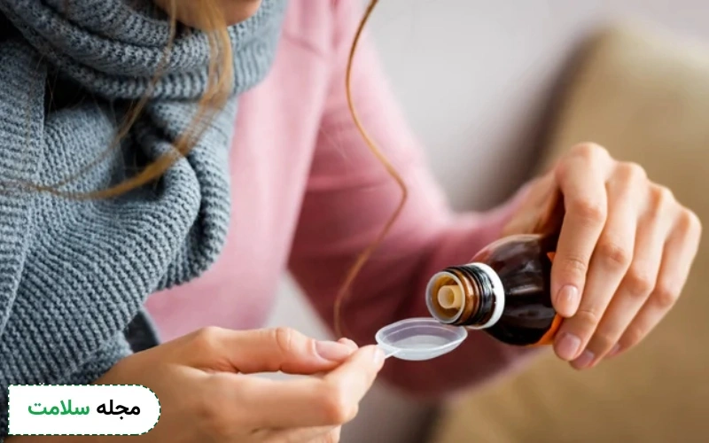 مقدار مصرف شربت دکسترومتورفان در بزرگسالان