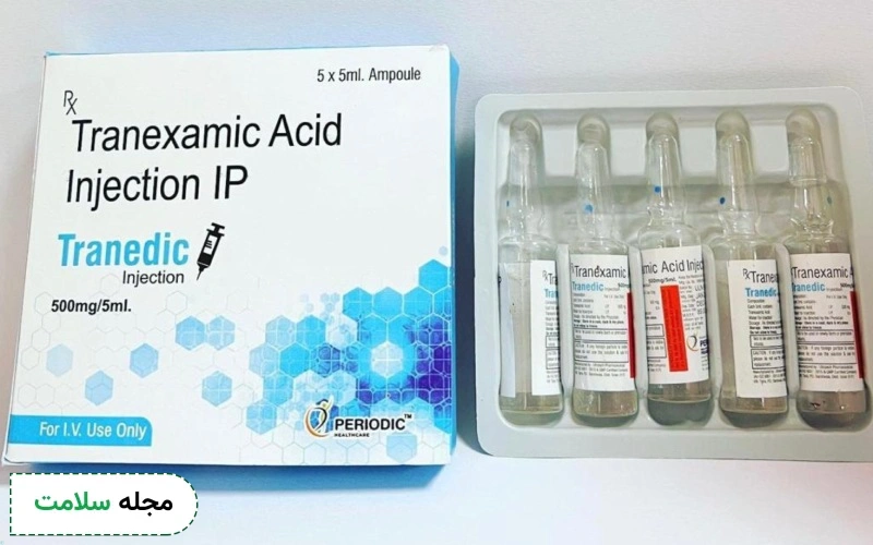 عوارض داروی ترانگزامیک اسید ۲۵۰ و ۵۰۰ چیست؟