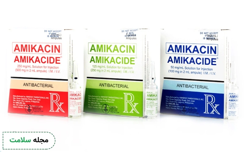 عوارض جانبی آمیکاسین چیست؟
