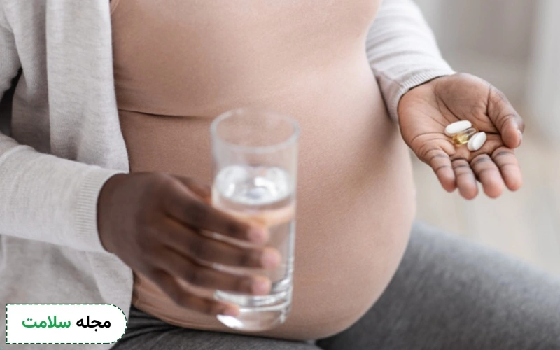 طریقه مصرف مولتی ویتامین و مکمل در بارداری