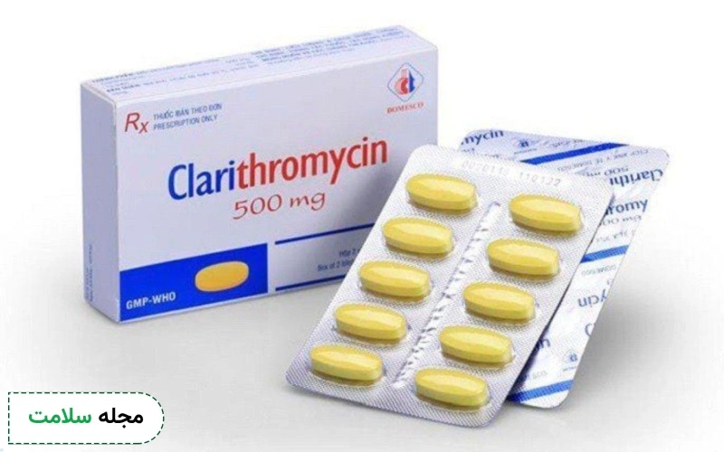 عوارض قرص کلاریترومایسین چیست؟