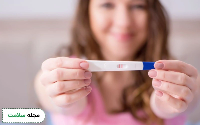 اگر خط دوم در بیبی چک کم‌رنگ باشد، یعنی باردار هستم؟