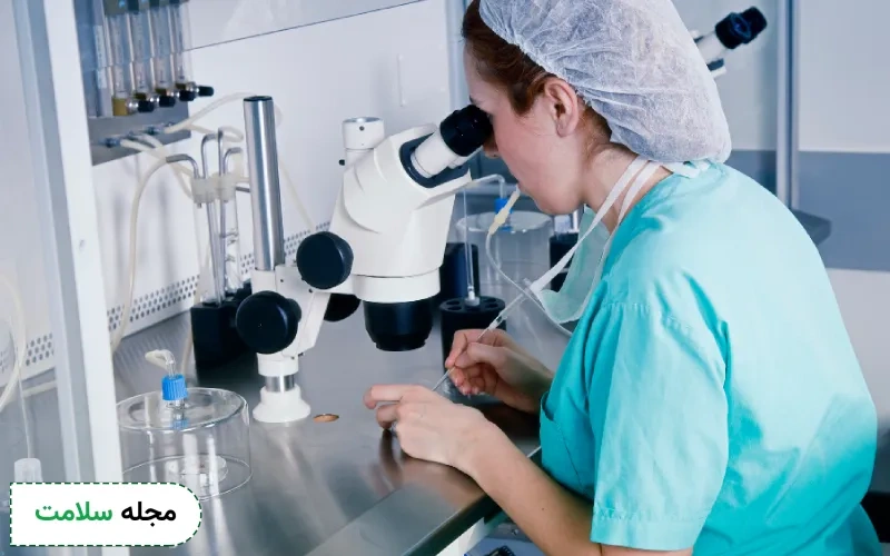 بررسی تمامی نکات در تفسیر آزمایش اسپرم