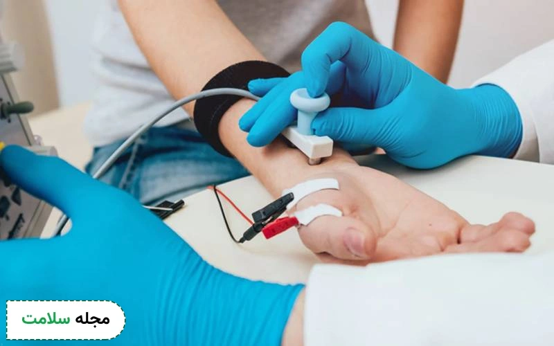 نوار عصب دست چیست؟ کاربرد، نحوه گرفتن نوار و نکات مهم قبل و بعد آن