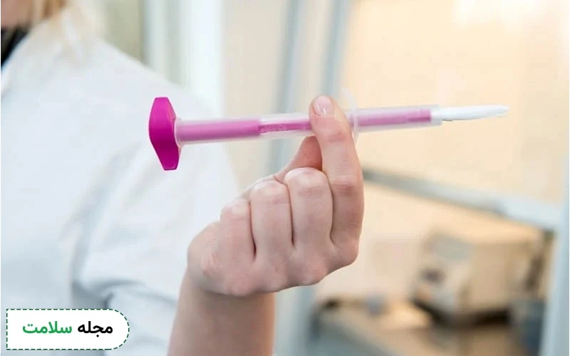 نمونه برداری تست HPV در زنان
