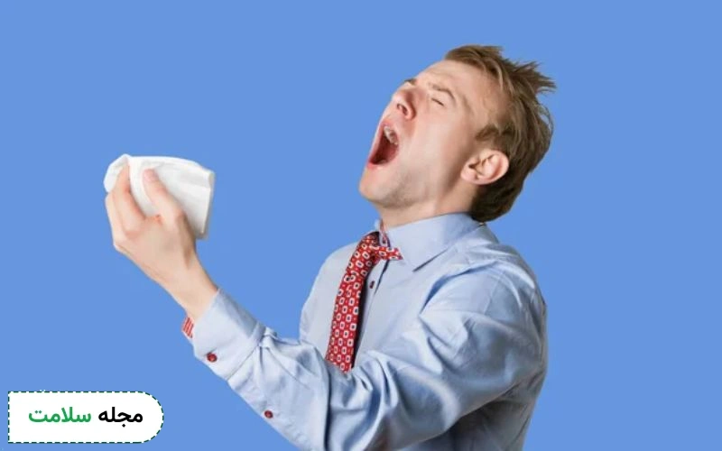 ایا عطسه برای عمل بینی ضرر دارد؟