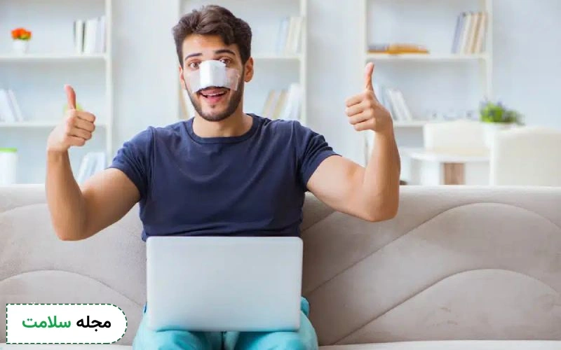 آیا عطسه بعد از عمل بینی با خونریزی همراه است؟