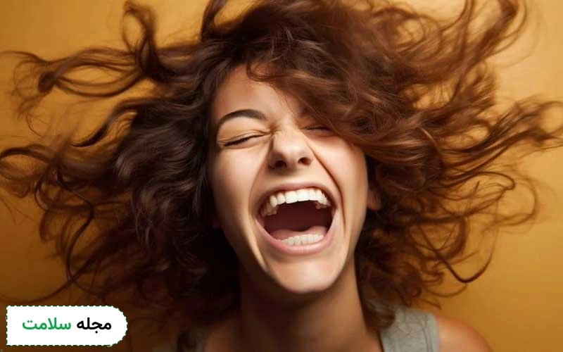 خنده از ته دل باعث از بین بردن استرس می شود.
