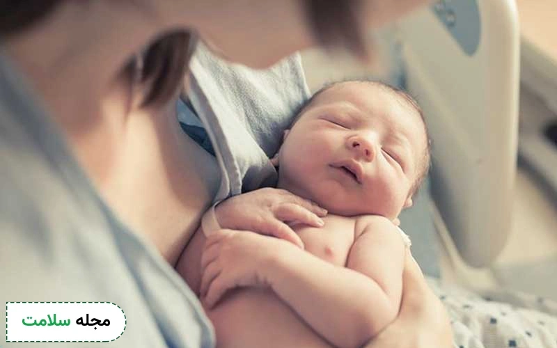 ممکن است مادر بعد از زایمان خونریزی داشته باشد.