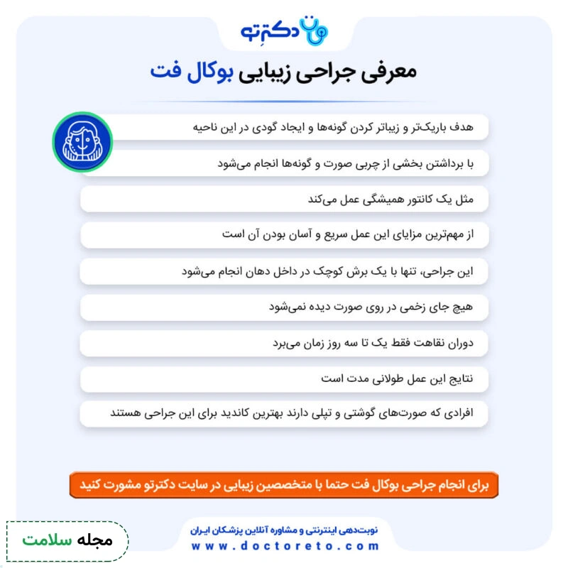 اینفوگرافی عمل بوکال فت