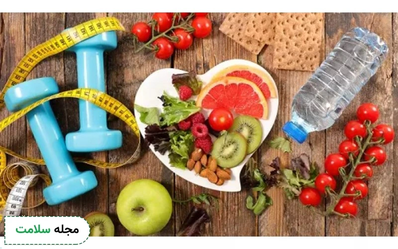 ورزش و تغذیه سالم برای کاهش علائم یائسگی مفید است.