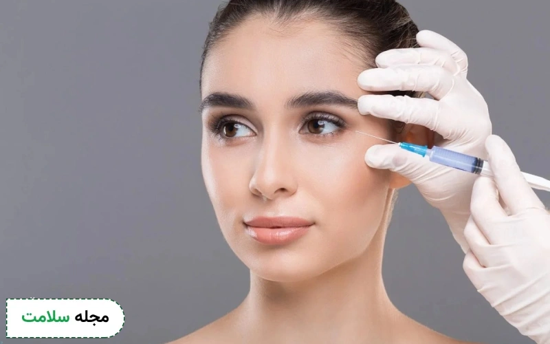 فیلر شقیقه یا لیفت شقیقه با فیلر