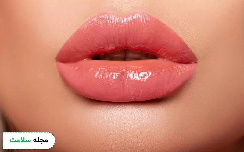 عکس ژل لب روسی
