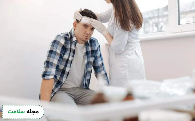 بررسی تمامی علائم ضربه مغزی