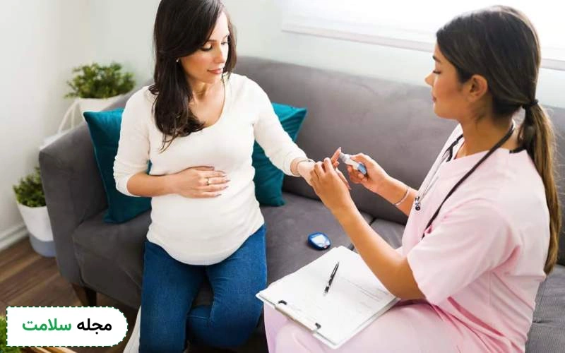 علائم شایع دیابت بارداری