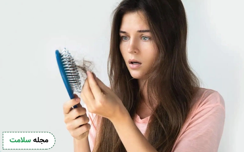 تصاویر ریزش مو کم خونی بدین شکل است.