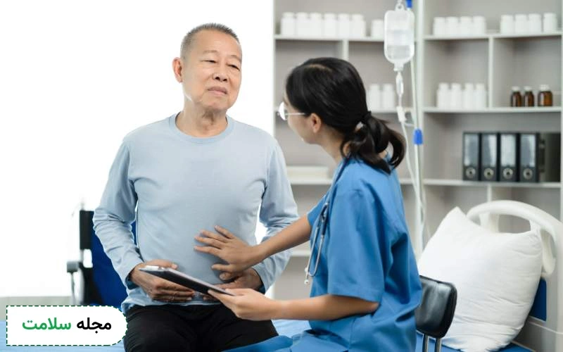 علائم پیشرفته سرطان روده در مردان چگونه است؟