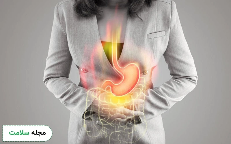 بررسی نشانه ها و علائم رفلاکس معده