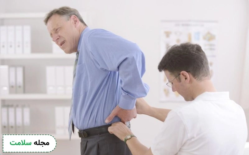 تشخیص نیمه در رفتگی لگن چگونه است؟