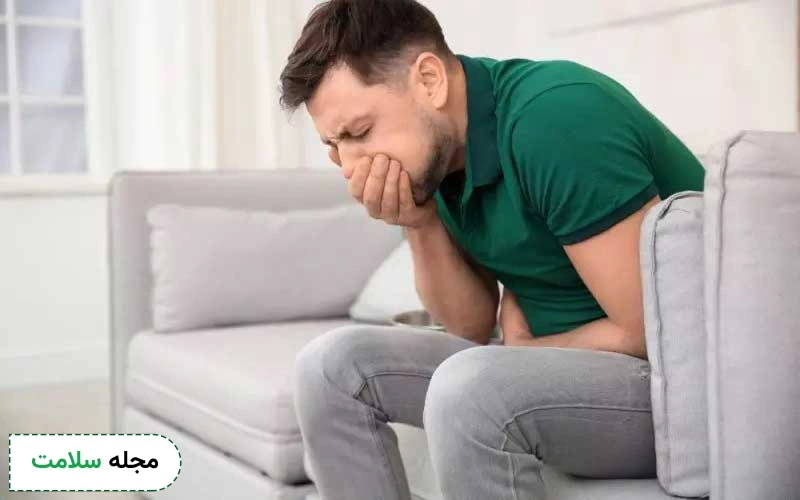 علت حالت تهوع