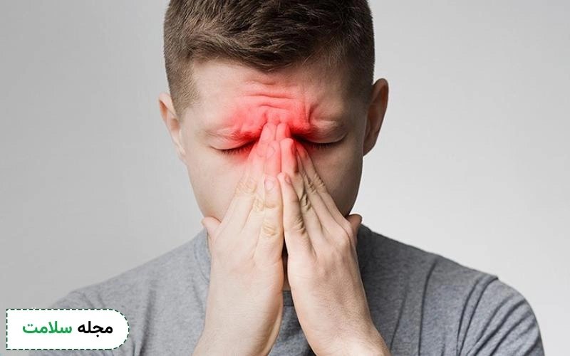 آلرژی ها و واکنش های حساسیتی یکی از علل گرفتگی بینی مداوم است.