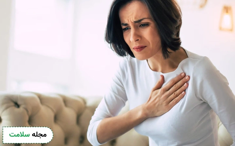 اضطراب و حملات پانیک، علت گرفتگی عضلات سینه