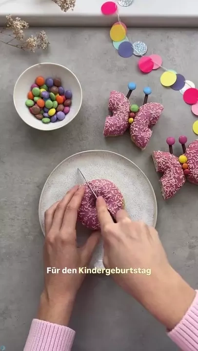 دونات‌ها رو اینجوری بچین!