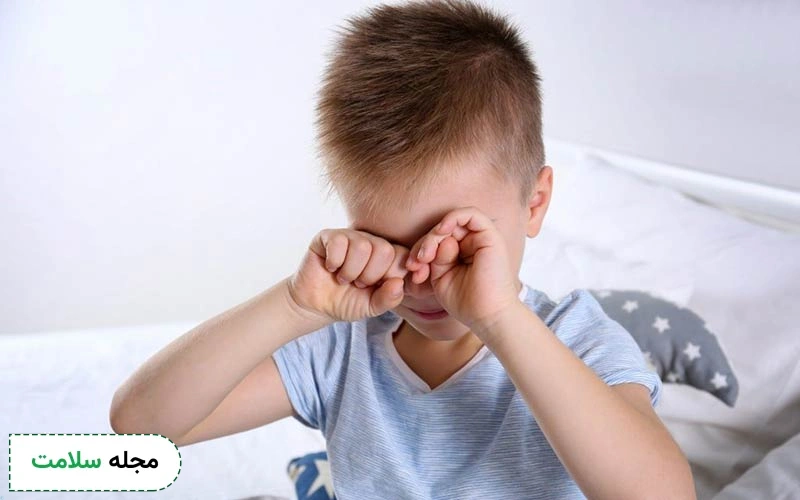 دست زدن دست الوده به چشم علت ایجاد گل مژه است.