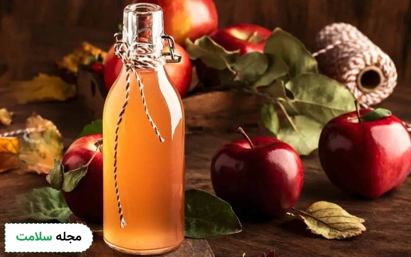 چرا سرکه سیب برای سوزش کف پا مفید است؟