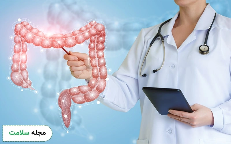 مدفوع باریک در سرطان روده بزرگ ممکن است دیده شود.