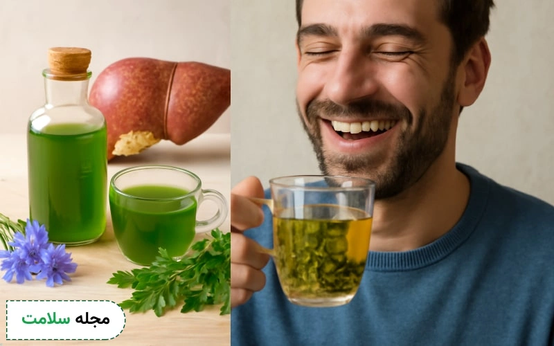 عرق کاسنی و شاتره برای کبد چرب مفید است؟