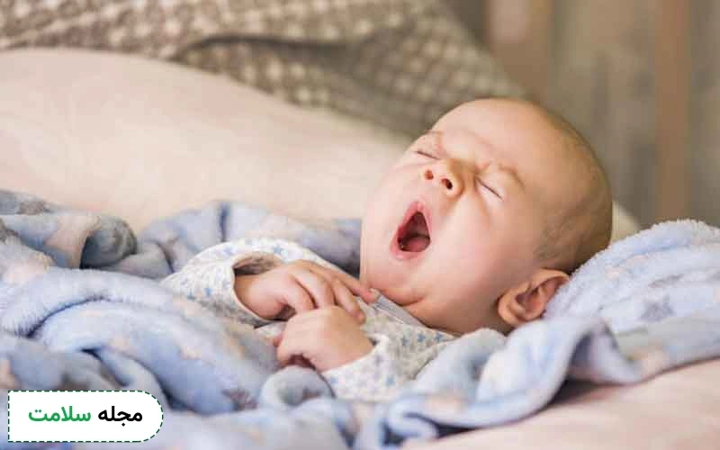 بی خوابی نوزاد بعد از واکسن مرسوم است.