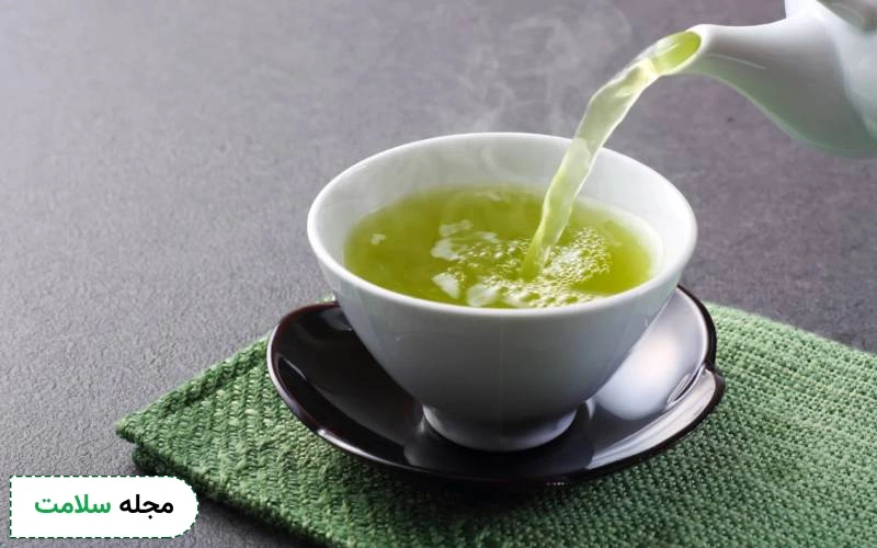 چای سبز برای سیروز کبدی مفید است.