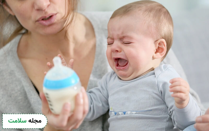 رفلاکس پنهان نوزادان چه علائمی دارد؟ چگونه آن را تشخیص داده و درمان کنیم؟